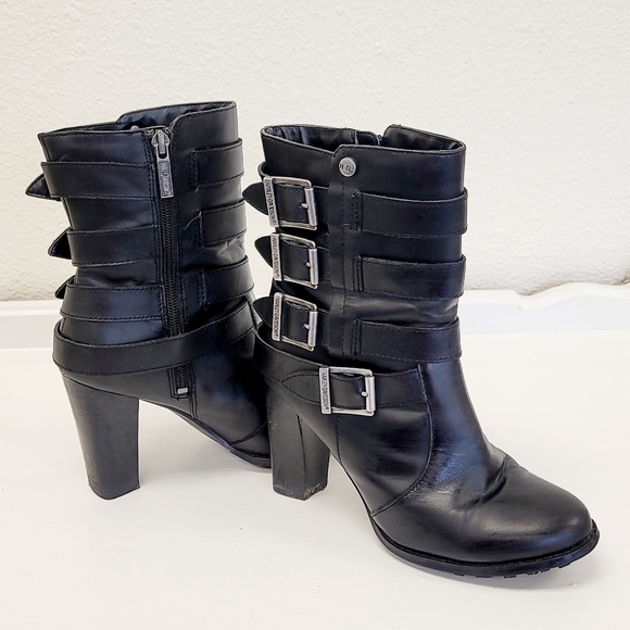 Harley-Davidson Boots Sz 7.5 - Picture 2 of 8